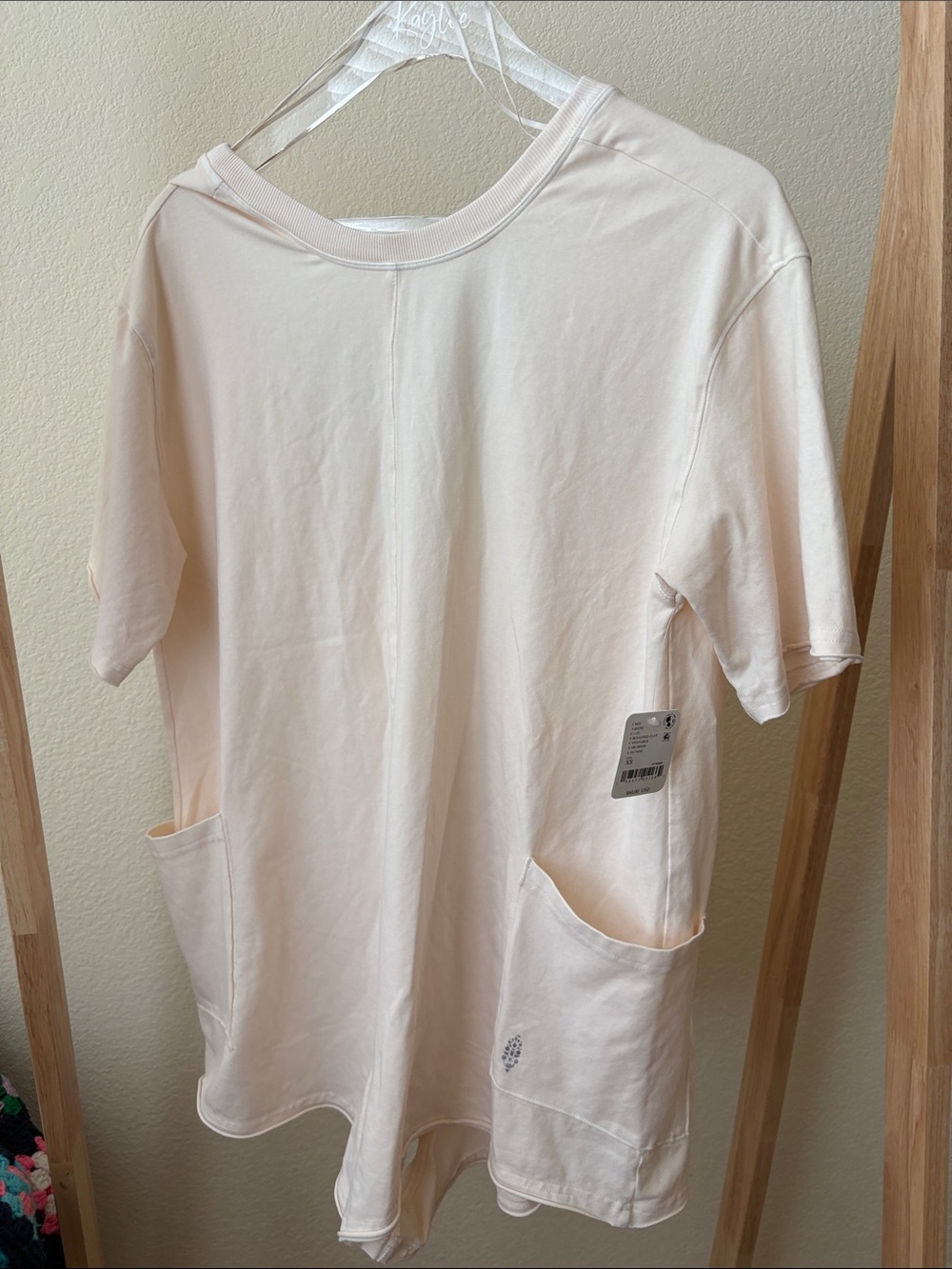 FP Movement by Free People White Short-Sleeve Romper - Picture 3 of 4
